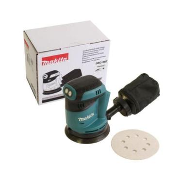 Imagem de Lixadeira Roto Orbital a Bateria 18V Makita  Modelo DBO180Z (Sem Bater