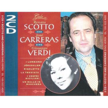 Imagem de Cd Renata Scotto And José Carreras Sing Giuseppe Verdi  3CDS - GALA