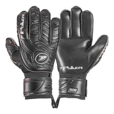 Imagem de  Luva Goleiro Campo Poker Black Semi Profissional, 01084, Ptbr, 10, 01