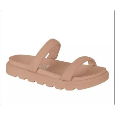 Imagem de Papete feminina platform napa vizzano 6459.110, 34, Nude