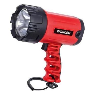 Imagem de Lanterna Recarregável Super Led 200 Lumens Bivolt - Worker