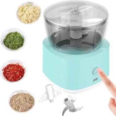 Imagem de Mini Triturador Elétrico Recarregável Para Uso Diário Na Cozinha Em Es