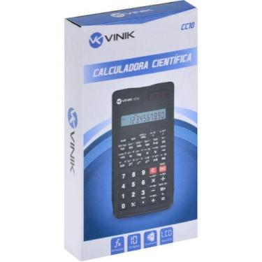 Imagem de Calculadora VINIK Cientifica 10 Dígitos - CC10