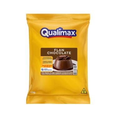 Imagem de Mistura para pudim de chocolate com leite qualimax c/ 1 kg