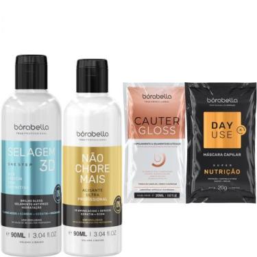 Imagem de Borabella Selagem 3D 90ml + Não Chore Passo 2  90ml