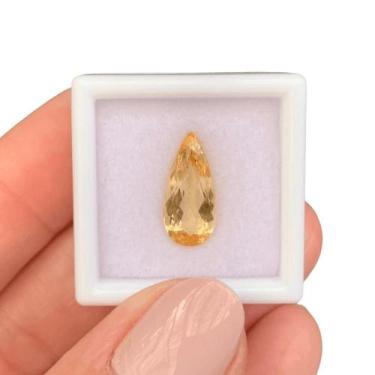 Imagem de Topázio Imperial Amarelado Gota 2,78ct - SP GEMAS