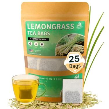 Imagem de Chá de Capim-limão TeaDreamTea  25 Saquinhos  Livre de Cafeína