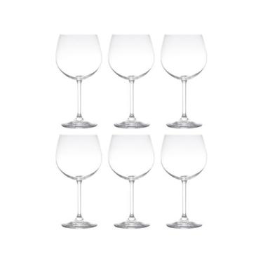 Imagem de Conjunto 6 Taças para Degustação de Vidro com Titânio Gastro 570ml Roj