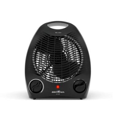 Imagem de Aquecedor Britânia 2 em 1 com 3 Níveis de Potência AB1500P, Preto, 220