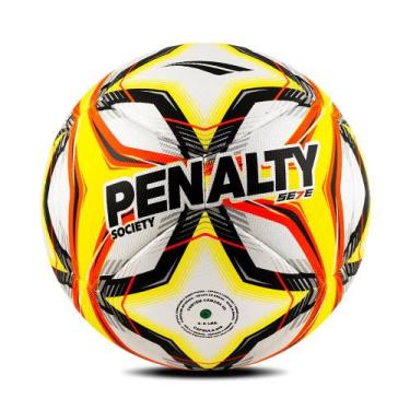 Imagem de Bola de Futebol Society Penalty Se7e Pro XXV, Branco, ÚNICO
