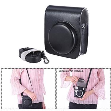 Imagem de Camera Case PU de protecção Vintage Bag Pouch capa protetora w/Strap para Fujifilm Instax Mini 90 Film Câmara Instantânea