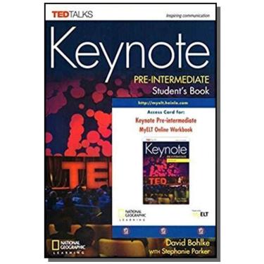 Imagem de Keynote - BRE - Pre-Intermediate: Student Book + DVD-ROM + MyELT Online Workbook, Printed Access Cod