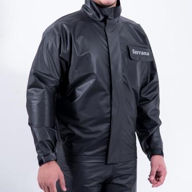 Imagem de Kit Capa De Chuva Motoqueiro Masculino Serrana + Polaina - TAMANHOS