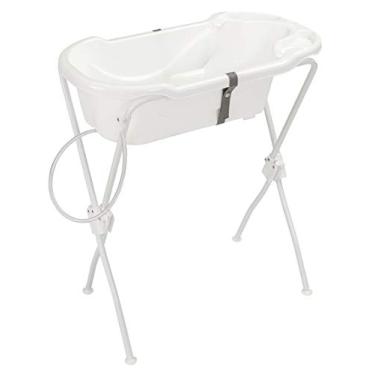 Imagem de Banheira Ergonomica com Suporte, Tutti Baby, Branco