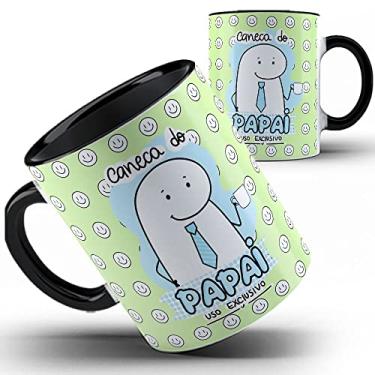 Imagem de Caneca preta exclusiva do Papai Flork