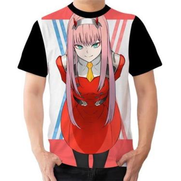 Imagem de Camiseta Camisa Personalizada Zero Two Estampa Anime 1 - Dias No Estil