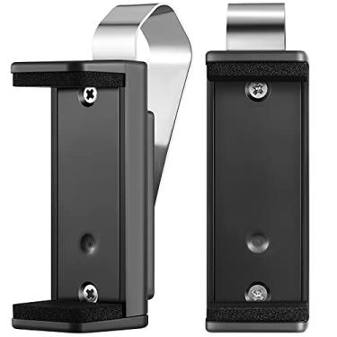 Imagem de Clipe universal para abridor de porta de garagem para carro e garagem, compatível com Liftmaster, Sears e Chamberlain, suporte ajustável para portões de diferentes tamanhos, 4 x 7 cm