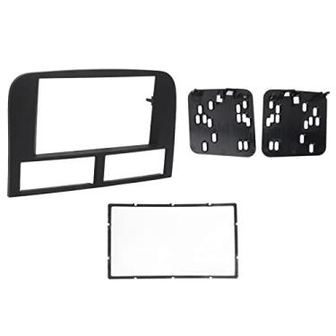 Imagem de Kit de montagem de painel de instrumentos de montagem de painel Qiilu Kit de guarnição de instalação de painel de instrumentos 2 din estéreo substituição de moldura de