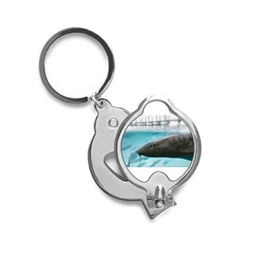 Imagem de Cortador de unhas animal tubarão oceano animal organismo marinho tesoura cortador de aço inoxidável