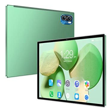 Imagem de Tablet X5 Pro 10.1" 4GB+64GB, dual sim card, Android Tablet com tela cheia HD de 1280x800IPS, câmera de 2MP/5MP, WiFi, bluetooth, GPS, Bateria de longa duração,8 core,Verde