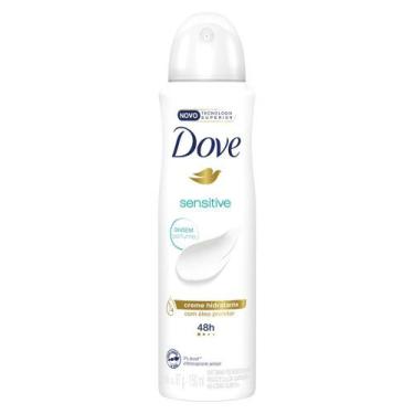 Imagem de Desodorante Antitranspirante Aerosol Dove Sensitive 150ml