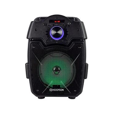 Imagem de Caixa De Som Rádio Bluetooth 100W LED RGB RBM-013 Hoopson