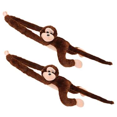 TOYANDONA Pelucia Macaco 2 Peças De Macacos De Pelúcia Pendurados
