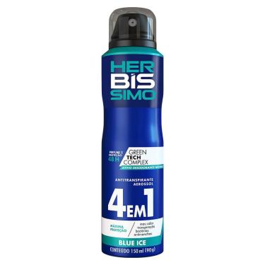 Imagem de Desodorante Aerosol Antitranspirante Herbissimo Blue Ice 150Ml