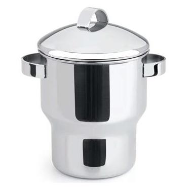 Imagem de Cuscuzeira com Alça Forma em Aço Inox - 1,3 L