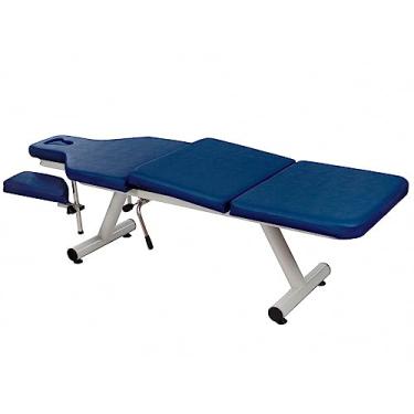 Imagem de Maca Fixa Drop com Regulagem para os Braços - Arktus - Azul Escuro