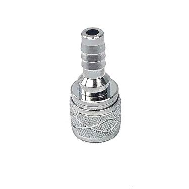 Imagem de SeaSense Conector de Combustível Suzuki/Honda em Latão Cromado, 9,5 mm (3/8"), Fêmea, 1 Unidade, Prata
