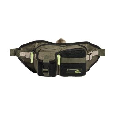 Imagem de adidas Amplifier 2 Bolsa transversal, verde oliva/bege maravilha/verde claro, tamanho único, Verde-oliva/Bege Maravilha/Verde Limão Pulso, One Size, Amplificador 2 bolsas transversais