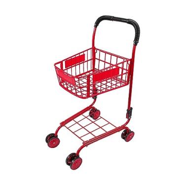 Imagem de Generic Mini carrinho de compras de brinquedos Carrinho utilitário de compras divertido para crianças Carrinho de compras em miniatura carrinho de