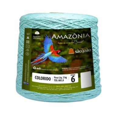 Imagem de Barbante Amazonia 2kg Fio 6 Crochê Tricô