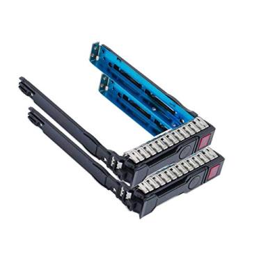 Imagem de Suporte de disco rígido 651687-011 651699-001 Suporte SSD 2.5 Suporte de disco rígido compatível com HP Proliant DL320e DL360e DL360P DL380e DL380p DL385p DL560 ML310e G8 Gen8 DL380 DL380 50 DL3 60 G9