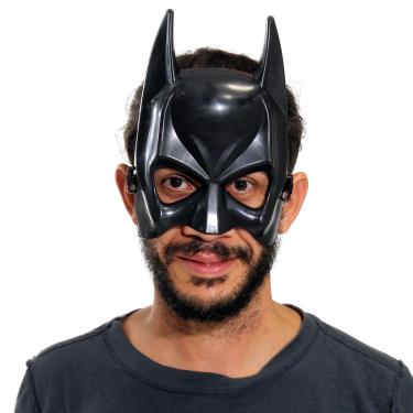Imagem de Máscara Batman Homem Morcego DC Comics Acessório Fantasia