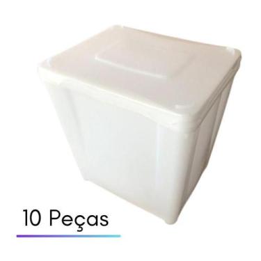Imagem de Pote De Fabrica Para Sorvete - Kit 10 Peças - Nova Pack
