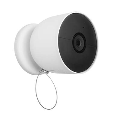 Imagem de HOLACA Corrente de segurança antiqueda e antiqueda para bateria Google Nest Cam - segurança extra para sua câmera de bateria Google Nest Cam