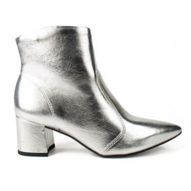 Imagem de Bota Dakota de Cano Curto Metalizada DA141-Feminino