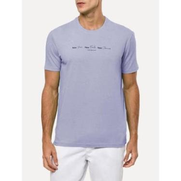 Imagem de Camiseta Calvin Klein Jeans Masculina New Feels Azul Claro-Masculino