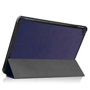 Imagem de Kepuch Couro-PU Capas Bolsas Estojos para Lenovo Duet Chromebook 10.1" - Azul