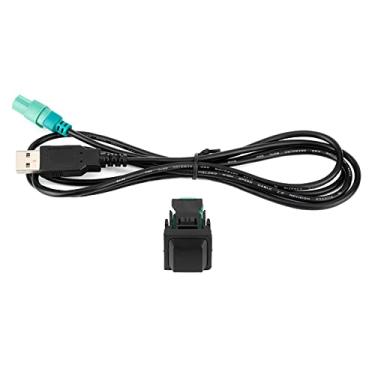 Imagem de ADAPTADOR DE CABO DE ÁUDIO USB PARA CARRO CD PLAYER CONECTOR JACK 56.7IN