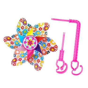 Imagem de Dynwave para Guidão de Bicicleta para Crianças, Acessório 3d Fofo, Fácil de Instalar, Decoração Colorida para Scooter, a Maioria Dos Triciclos de B, Flor