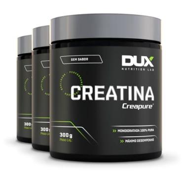 Imagem de Kit 3 Creatina Dux Creapure Sem Sabor 300g