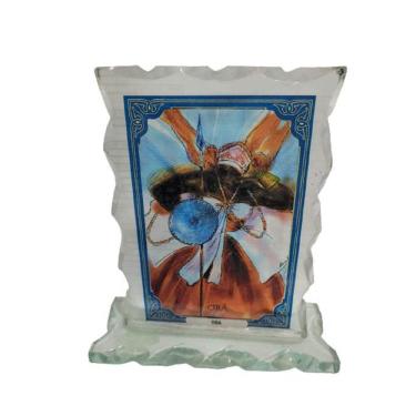 Imagem de Quadros Decorativo Vidro 14,5X12Cm Oba - Zp7