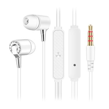 Imagem de Fone De Ouvido P3 Intra Auricular FN618 Branco