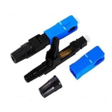 Imagem de Conector Fibra Optica Transcend Sc/upc 100un + Gabarito