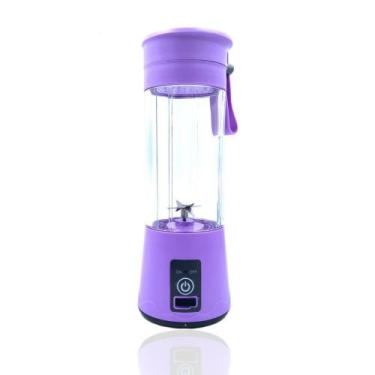 Imagem de Mini Liquidificador Portátil Juice Cup Shake 6 Lâminas Usb QH-05 - Kin