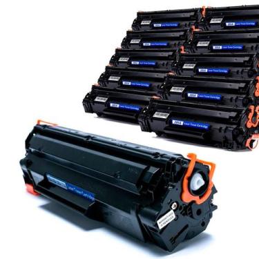 Imagem de KIT 10 Toner Compatível CE285A CB435A CB436A UNIVERSAL 85A  P1005 P150