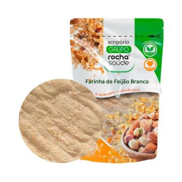 Imagem de Farinha de Feijão Branco 100% Natural Alta Qualidade 100g - Grupo Roch